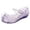 Purple, variant on Cute Bow Decoration Girls Sandals, Princess Mary Jane Jelly Shoes with Soft Sole & Hook Loop Closure, Ballet Flats Dress Up Party Sandals for Toddlers Kids