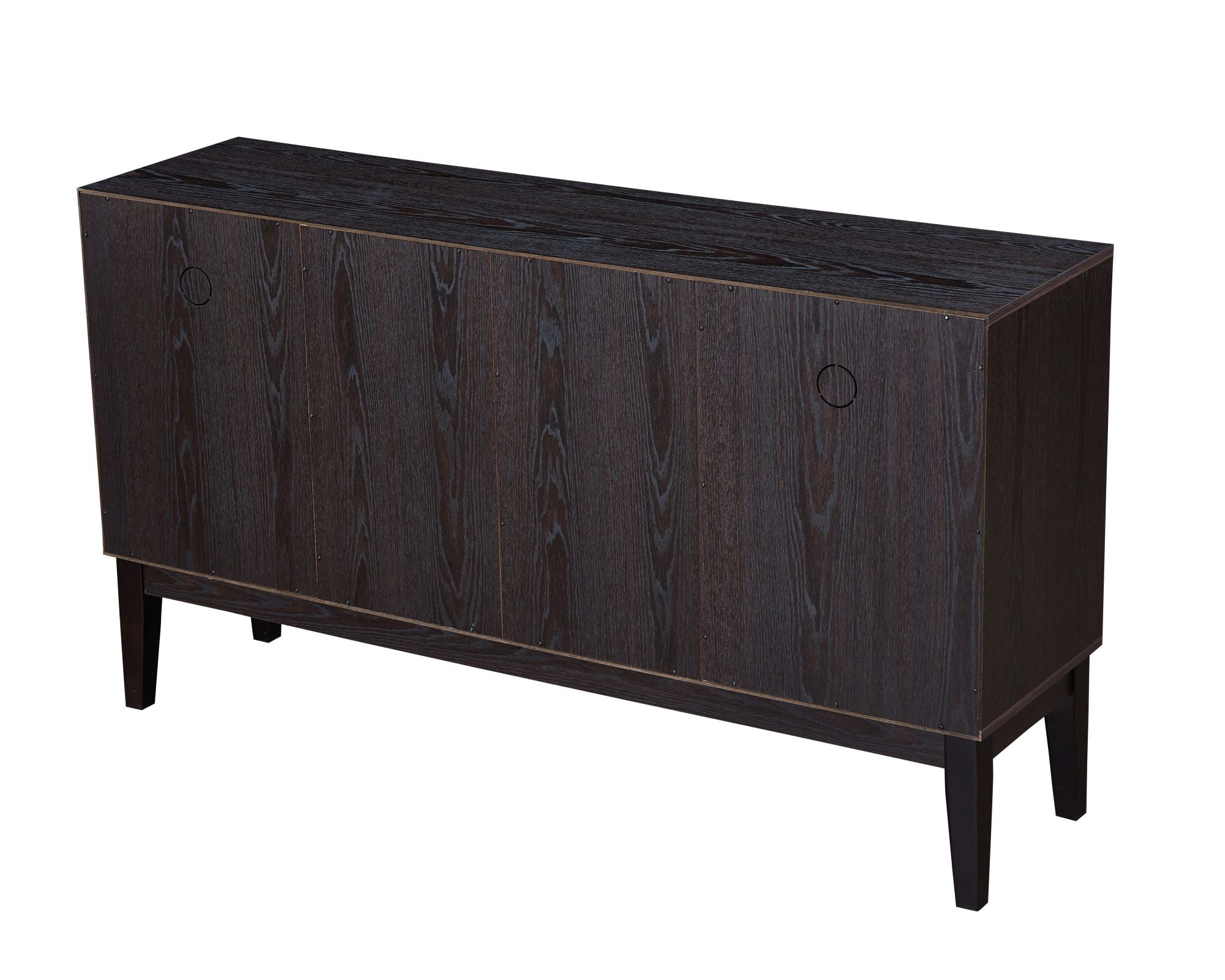 Aukfa Storage Cabinets Modern Kitchen Cabinets for Living Room Dining Room(59.8x15.8X33.5 ), Brown