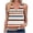 Orange, variant on DeHolifer Tank Tops for Women Summer V-Neck Sleeveless Basic Tee Casual Loose Shirts Spring Beach Vacation Clothes Black 3XL