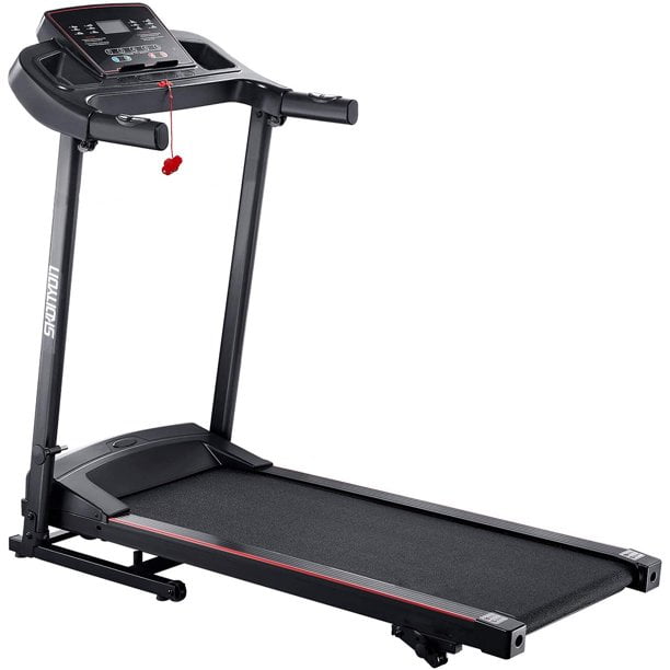 2.0HP Folding Electric Treadmill, Compact Walking Jogging Machine with