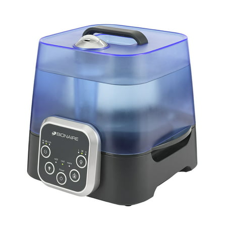 Bionaire Digital Controls Cool and Warm Dual Mist Ultrasonic Humidifier w/