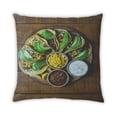 thumbnail image 2 of Ahgly Company Foods Tacos Indoor Throw Pillow, 18 inch by 18 inch, 2 of 6