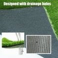 thumbnail image 3 of Goasis Lawn Extra Thick Artificial Grass Turf Indoor Outdoor Synthetic Grass Rug, 12' x 39', Green, 3 of 7