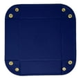 thumbnail image 3 of Vegan Leather Valet Tray - Men's Catchall Tray with Brass Snaps, 3 of 9