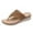 Brown, variant on Anuirheih Slip on Sandals Women,Sandals Women Beach Casual Comfortable Shoes Slippers Shiny Rhinestones Mid Heel Wedges Flip-flops(Beige)