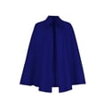 thumbnail image 5 of DxhmoneyHX Men's Halloween Short Cape Cloak Loose Lapel Collar Vintage Outerwear Fashion Costume for Festival Party, 5 of 8