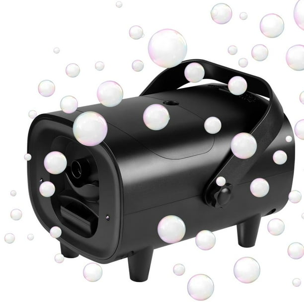 2 IN 1 Fog Bubble Machine With RGB Light,Automatic Bubble Machine For