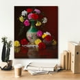 thumbnail image 5 of Epic Graffiti 'Carnations In Victorian Vase' by Christopher Pierce, Canvas Wall Art, 20"x24", 5 of 8