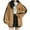 Coffee, variant on Winter Outfits Women's Fashion Casual Fleecing Hooded Sweatshirts Floral Printing Workout Outfits on Clearance