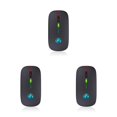 thumbnail image 4 of Matsuzay Ratón recargable para computadora portátil Compatible con Bluetooth V5.0 Receptor inalámbrico Ratones silenciosos para PC Luz azul Computadora Type1 NO1, 4 of 6