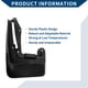 thumbnail image 4 of Guardias de barro Unique Bargains con accesorios de montaje para BMW Serie 5 G30 G38 2017-2022, guardias de barro delanteras y traseras, 1 juego, 4 of 6