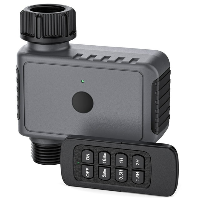 Automatic Sprinkler Timer Remote Control Garden Water Timer Smart Irrigation Watering System Hose Control with 1 Outlet