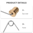thumbnail image 3 of unbranded 8Ud Resortes De Para Reparar Patas De Con Clip Botón Resistente Y Seguro, 3 of 8