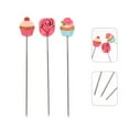 thumbnail image 3 of 3Pcs Stainless Steel Cake Probes Bread Baking Test Needles for Baking (Rosy), 3 of 8