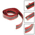 thumbnail image 5 of Car Carbon Fiber Red Side Skirt Door Sill Edge Guard Strip 1 Meter 3cm, 5 of 12