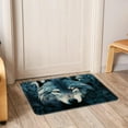 thumbnail image 6 of Wolf Non-Slip Polyester Chair Mats Floor Mat Kitchen Mat Machine Washable, 6 of 6