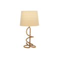 thumbnail image 1 of Sagebrook Home Metal/Rope 24" Twist Table Lamp, Brown, 1 of 1