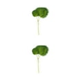 thumbnail image 2 of Inteprter Hojas De Palma Verde Artificial - Decoración Tropical No Tóxica Para Cualquier Evento Urable Y Reutilizable PU palma palma de la PU 2Conjunto, 2 of 6