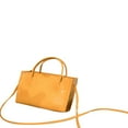 thumbnail image 2 of Ladies Monochrome Single Shoulder Messenger Bag Texture Decoration Square Bucket Handbags, 2 of 4