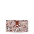 thumbnail image 2 of Fiorelli Women's Diana Double Sided Clutch Wallet, Brown Floral, 2 of 3