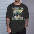 thumbnail image 2 of Monster Truck Uncle Monster Truck Are My Jam Truck Lovers TShirt, 2 of 6
