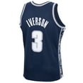 thumbnail image 3 of Men's Mitchell & Ness Allen Iverson Navy Georgetown Hoyas 1995/96 Swingman Replica Jersey, 3 of 3