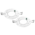 thumbnail image 1 of Uxcell 145mm (5.71") Universal Light Fixture Mounting Bracket Kit, 2set Light Crossbar Plate for Close To Ceiling Light, 1 of 7