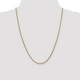 thumbnail image 2 of Leslie's Real 14kt Yellow Gold 1.8mm Solid Diamond Cut Spiga Chain; 24 inch; for Adults and Teens; for Women and Men, 2 of 5