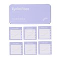 thumbnail image 2 of Caja De Almacenamiento De Pestañas, Estuche De Almacenamiento De Extensión De Pestañas Profesional 6 Tiras Magnéticas Para Cosméticos, 2 of 7