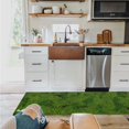 thumbnail image 3 of Kitchen Rugs and Mats Set of 1 Merry Christmas Pine Needles on Green Texture Kitchen Sink Mat,Non-Slip Area Runner Rug,Washable Floor Mat for Home Dining Room Office 20"x47", 3 of 6