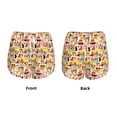 thumbnail image 4 of Disketp Excavator (2) Print Women's Shorts Workout Shorts for Athletic Gym Running Shorts with Phone Pockets Small, 4 of 8