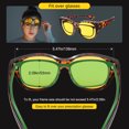 thumbnail image 4 of TINHAO Night Vision Driving Glasses Glare Reducing Fit Over Glasses for Men Women Polarized Nighttime Glasses, 4 of 6