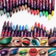 thumbnail image 3 of Crayon Fard à Paupières 2 en 1 Résistant à L\'eau Ne Bave Pas Bâton Fard à Paupières Maquillage Lèvres Paillettes Longue Durée Fard à Paupières Rouges à Lèvres, 3 of 5