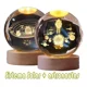 thumbnail image 2 of 2pcs Bola De Cristal Luz De Noche Sobremesa Adorno Pequeño, 2 of 8