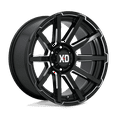 thumbnail image 3 of XD Aluminum Rim XD847 OUTBREAK 20X9in Gloss Black Milled Finish, XD84729068300, 3 of 5