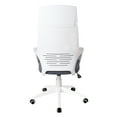 thumbnail image 6 of Modern Studio Office Chair, Grey/White, 6 of 6
