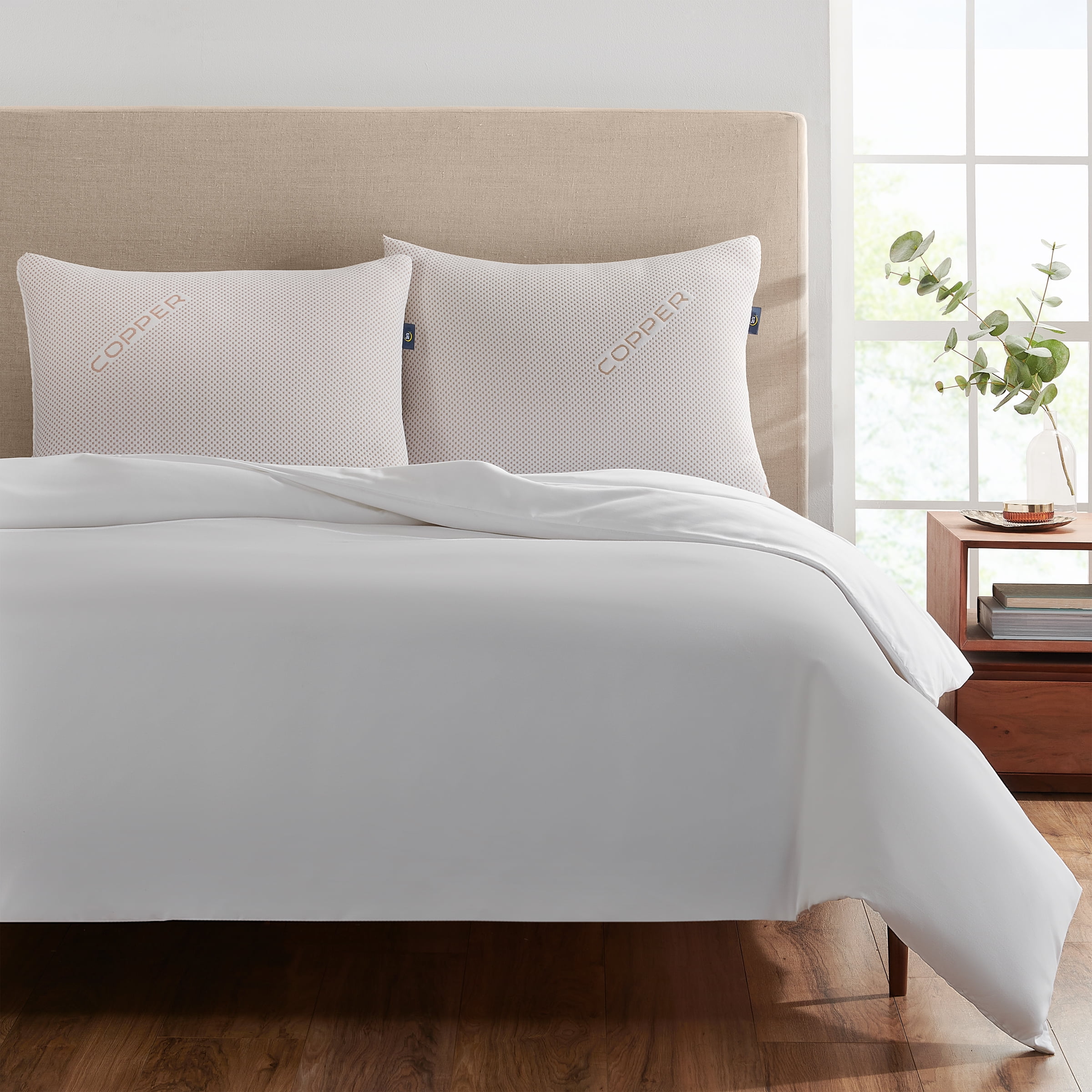Sertapedic Copperloft Bed Pillow, Standard/Queen - Walmart.com Sertapedic Copperloft Bed Pillow, Standard/Queen - Walmart.com