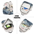 thumbnail image 5 of FORMRS Mini Backpack Purse for Women Travel Daypack Casual Shoulder Bag, Art Mountains, 5 of 7