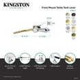 thumbnail image 4 of Kingston Brass KTBAL6 Heirloom Front Mount Toilet Tank Lever in Polished Nickel, 4 of 5