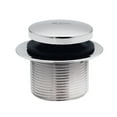 thumbnail image 6 of Westbrass Coarse Thread Tip-Toe Bathtub Drain with One-Hole Overflow Cover, Polished Chrome, 6 of 9