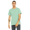 thumbnail image 3 of T-Shirt à Manches Courtes Col Rond Triblend pour Hommes en Toile, 3 of 4