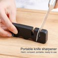 thumbnail image 3 of 2 Pcs Mini Knife Sharpener Stone Knife Sharpener Tools Outdoor Kitchen, 3 of 5