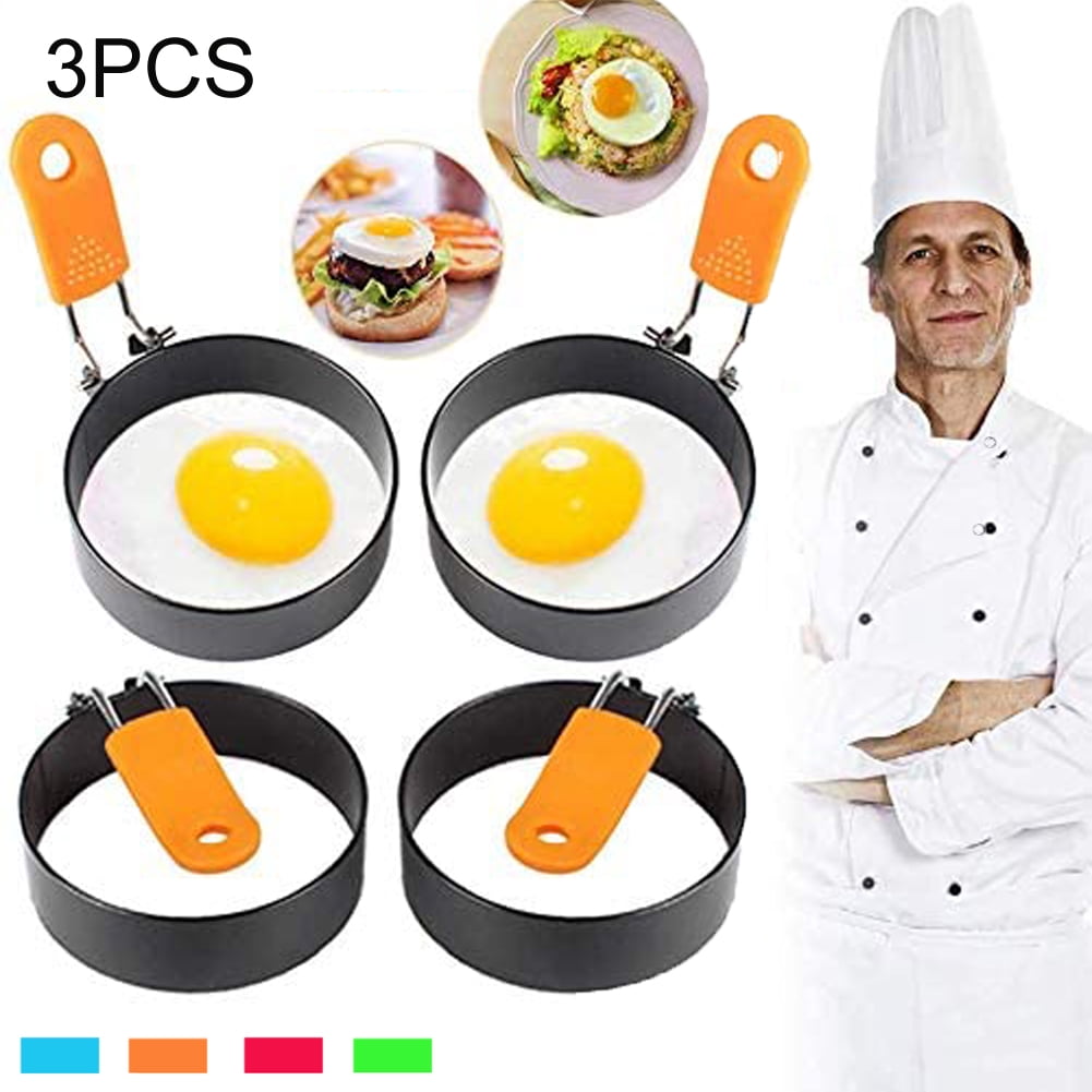 Yirtree 3PCS Professional Egg Ring Set For Frying Or Shaping Eggs
