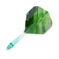 thumbnail image 4 of Paquete vástagos de dardo y  con accesorios de rosca Verde shamjiam Dart Shafts con Vuelos, 4 of 9