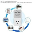 thumbnail image 3 of Charging Socket Converter, PC Housing US Plug 120V Travel Plug Converter  for Daily Life and Trip, 3 of 7