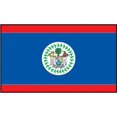 thumbnail image 1 of Bannière Drapeau en Polyester Doux 3 Pieds x 5 Pieds Belize, 1 of 1