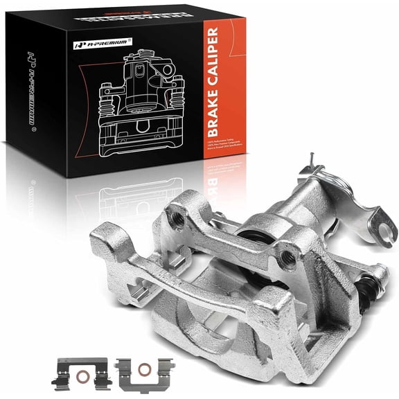 A-Premium Brake Caliper Assembly with Bracket Compatible with Ford Mustang 2015-2020 Rear Driver Side