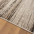 thumbnail image 3 of Woven Trends Ellorianaz Area Rug 4536 70560 Marilyn Blue, 12' x 15' Modern Abstract with Contemporary Polyester Low-Pile Durable Soft for Living Room, Bedroom, Entryway, Floor Carpet, 3 of 4