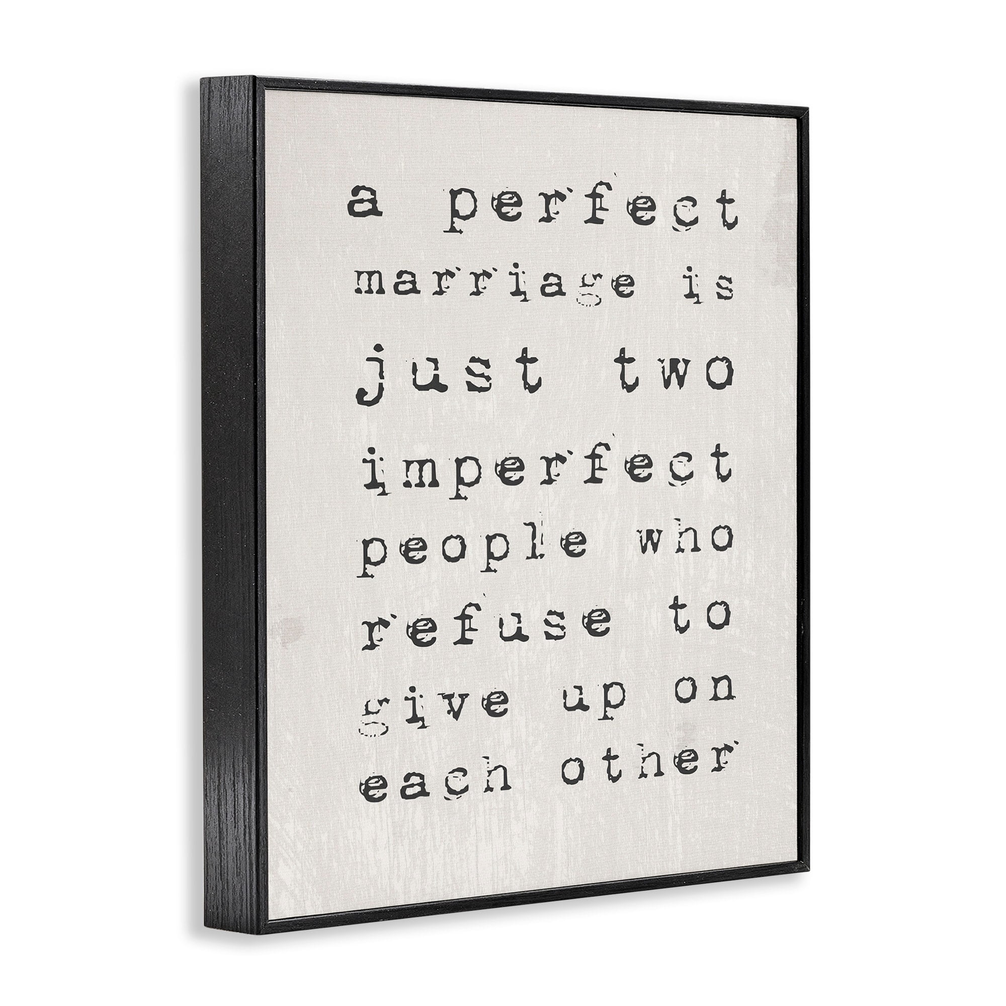 Stupell IndustriesA Perfect MarriageFramed Wall Art by Daphne Polselli