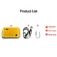 thumbnail image 3 of Bolsa de transporte Bolsa organizadora portátil para accesorios Insta360 Flow (Amarillo), 3 of 7